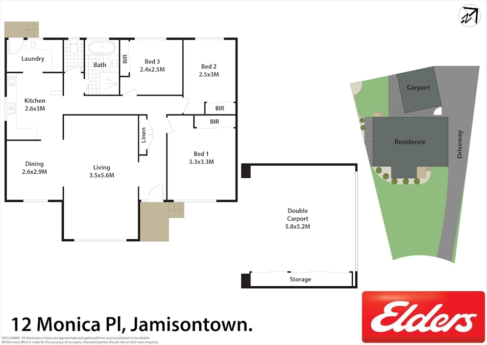 12 Monica Place, Jamisontown, NSW, 2750 - Floorplan 1