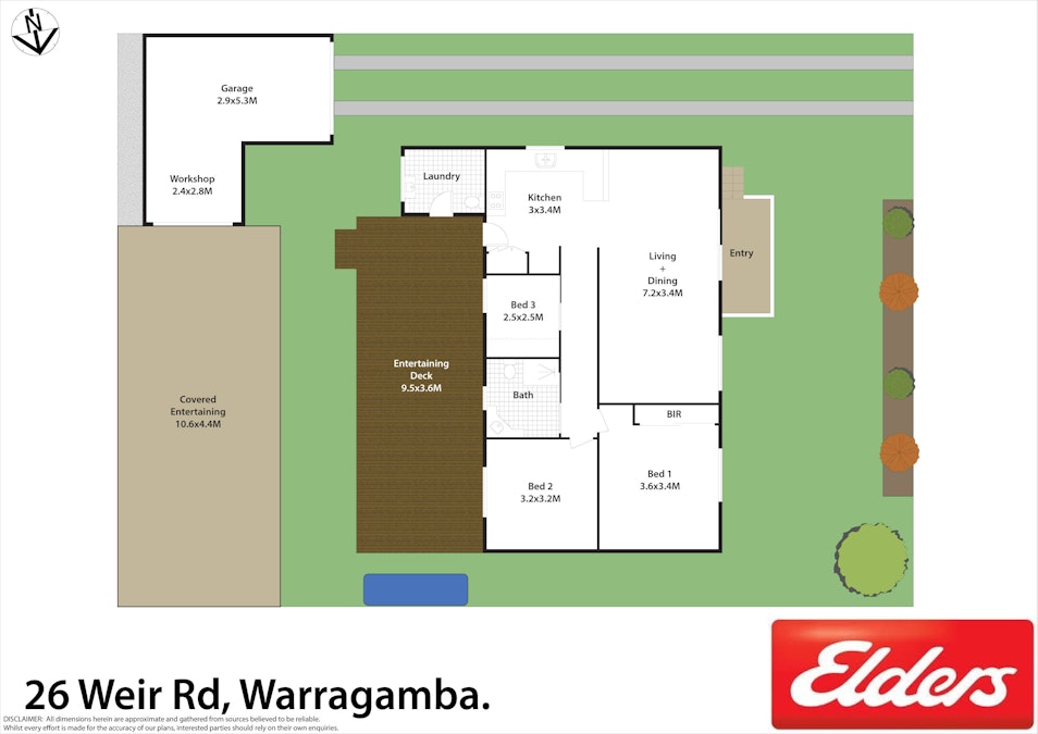26 Weir Road, Warragamba, NSW, 2752 - Floorplan 1