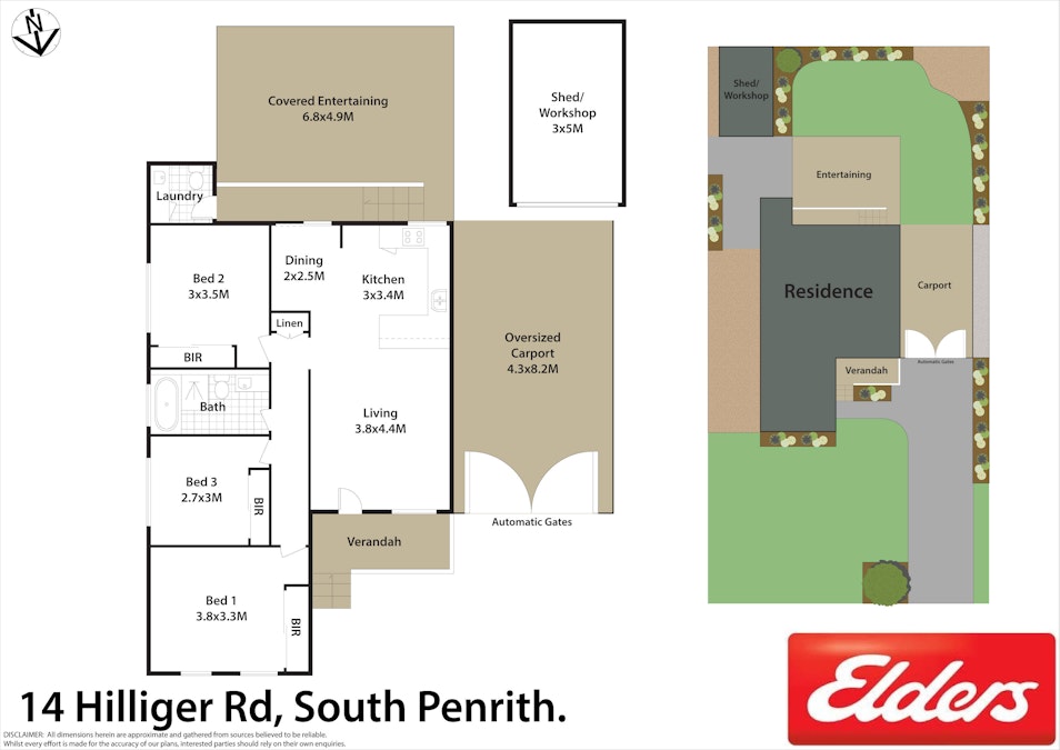 14 Hilliger Road, South Penrith, NSW, 2750 - Floorplan 1