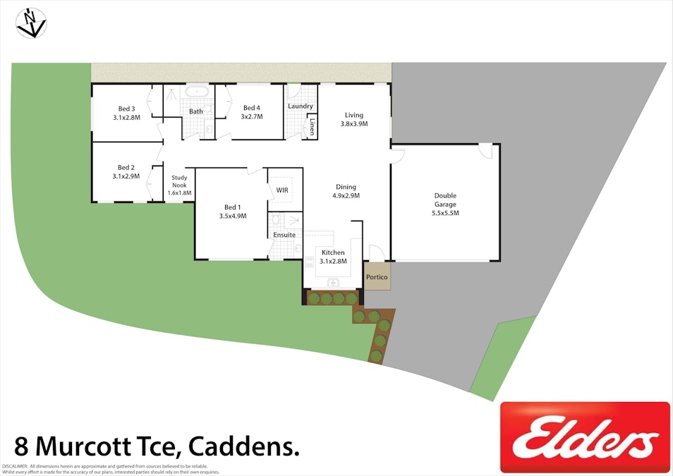 8 Murcott Terrace, Caddens, NSW, 2747 - Floorplan 1