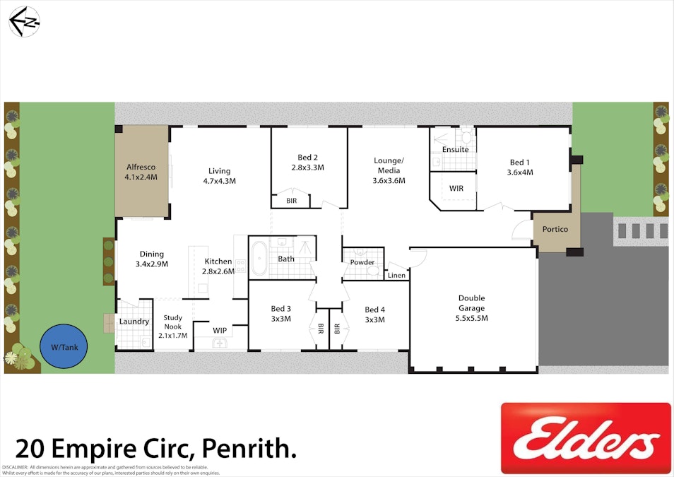 20 Empire Circuit, Penrith, NSW, 2750 - Floorplan 1