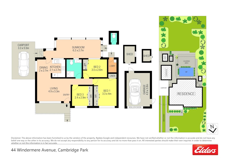 44 Windermere Avenue, Cambridge Park, NSW, 2747 - Floorplan 1