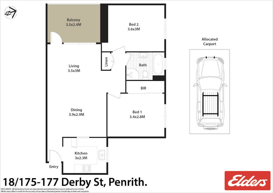 18/175-177 Derby Street, Penrith, NSW, 2750 - Floorplan 1