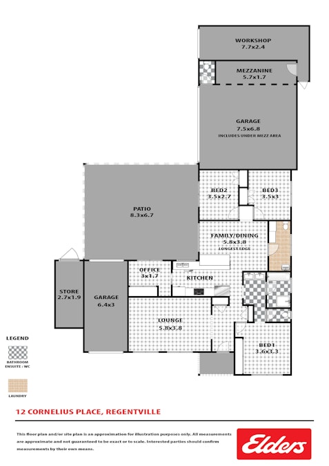 12 Cornelius Place, Regentville, NSW, 2745 - Floorplan 1