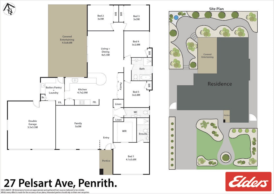 27 Pelsart Avenue, Penrith, NSW, 2750 - Floorplan 1