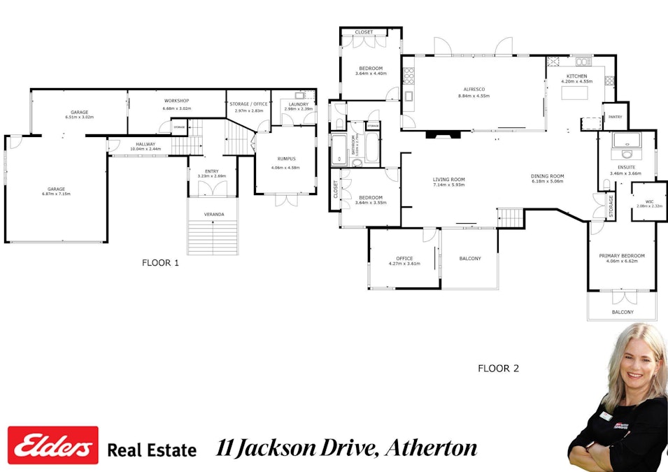 11 Jackson Drive, Atherton, QLD, 4883 - Floorplan 1