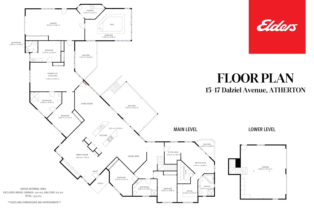 15-17 Dalziel Avenue, Atherton, QLD, 4883 - Floorplan 1