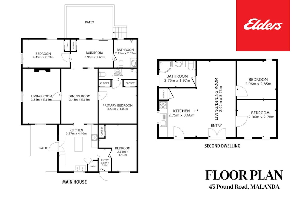 43 Pound Road, Malanda, QLD, 4885 - Floorplan 1