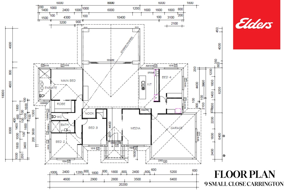 9 Small Close, Carrington, QLD, 4883 - Floorplan 1