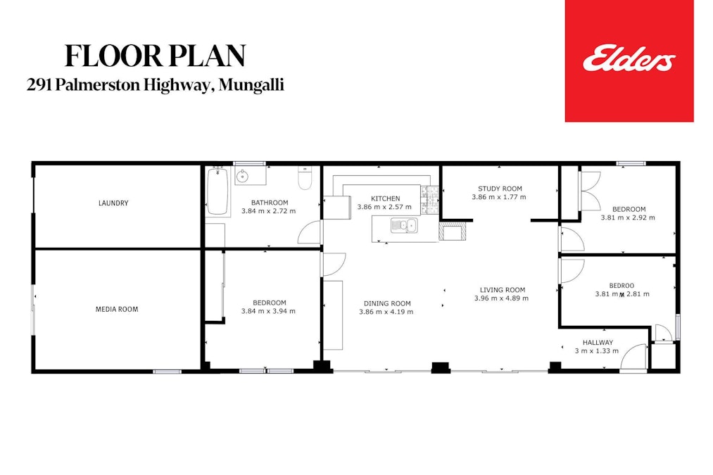 Lot 291 Palmerston Highway, Mungalli, QLD, 4886 - Floorplan 1