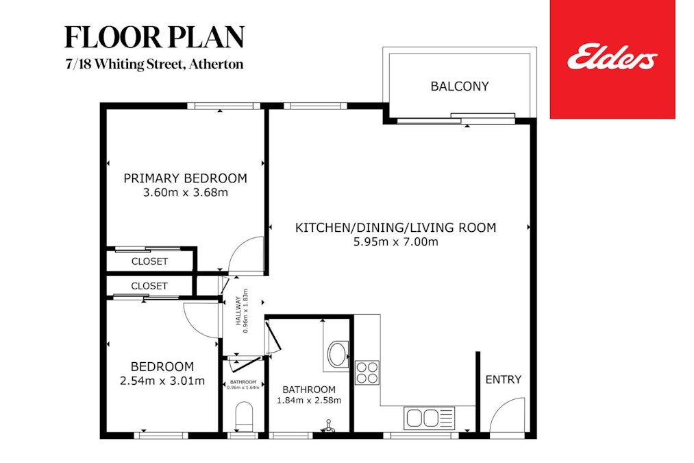 7/18 Whiting Street, Atherton, QLD, 4883 - Floorplan 1