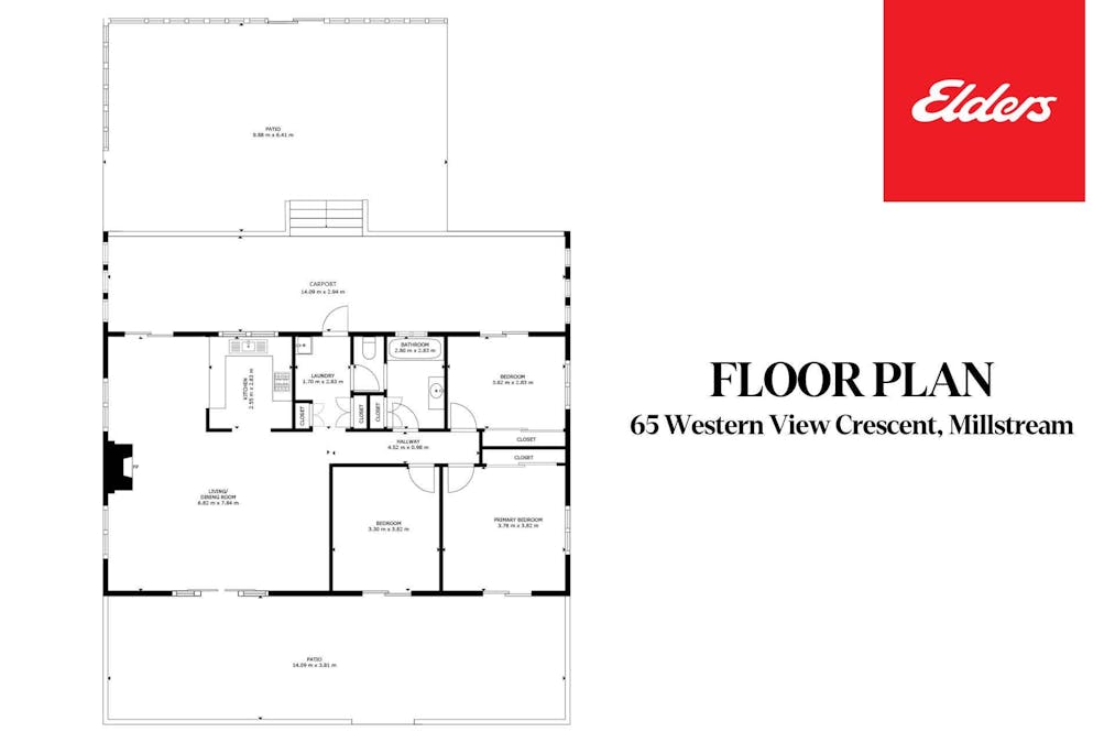 65 Western View Crescent, Millstream, QLD, 4888 - Floorplan 1