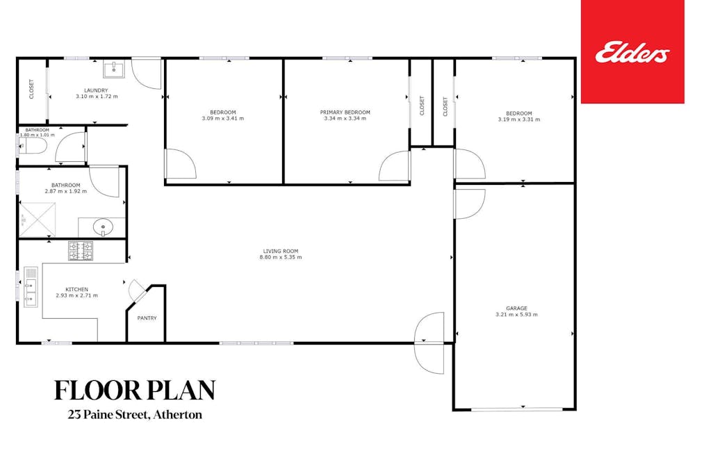 23 Paine Street, Atherton, QLD, 4883 - Floorplan 1