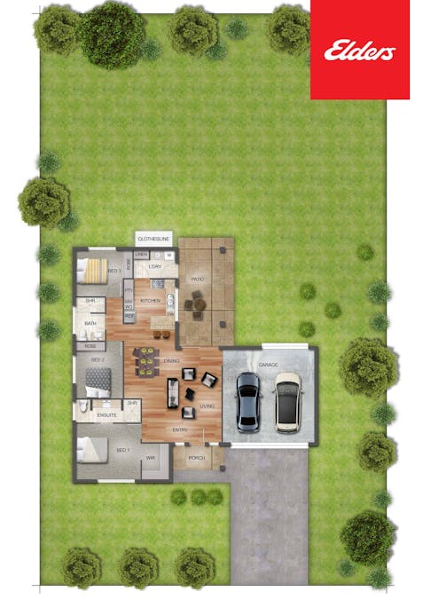 13 Hickory Terrace, Yungaburra, QLD, 4884 - Floorplan 1
