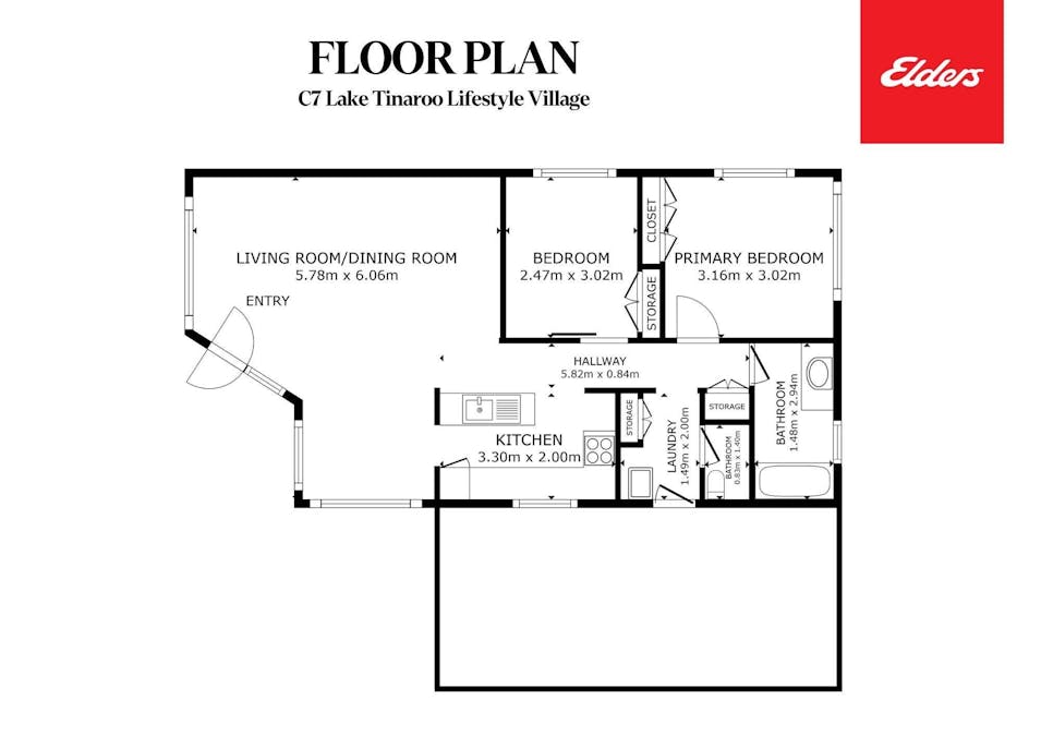 C7/4-28 Tinaroo Falls Dam Road, Tinaroo, QLD, 4872 - Floorplan 1