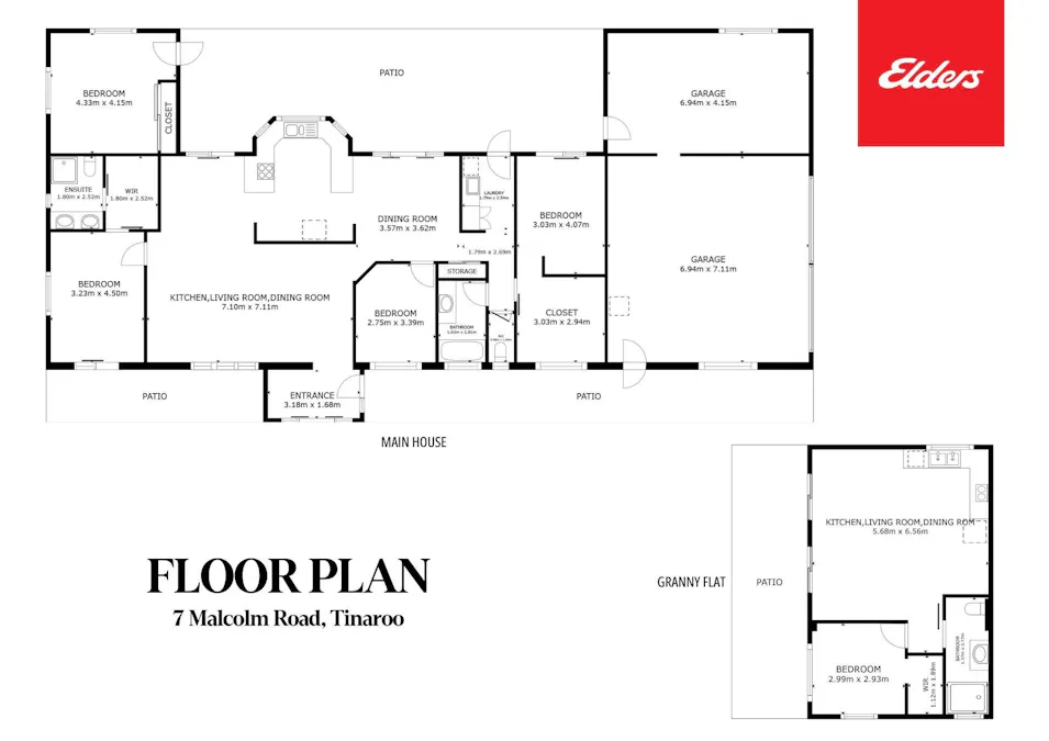 7 Malcolm Road, Tinaroo, QLD, 4872 - Floorplan 1