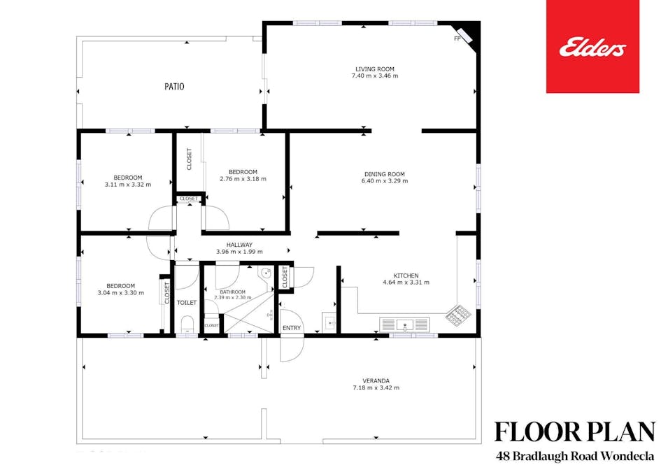48 Bradlaugh Road, Wondecla, QLD, 4887 - Floorplan 1