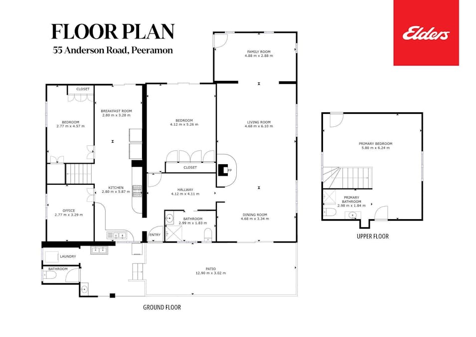 55 Anderson Road, Peeramon, QLD, 4885 - Floorplan 1