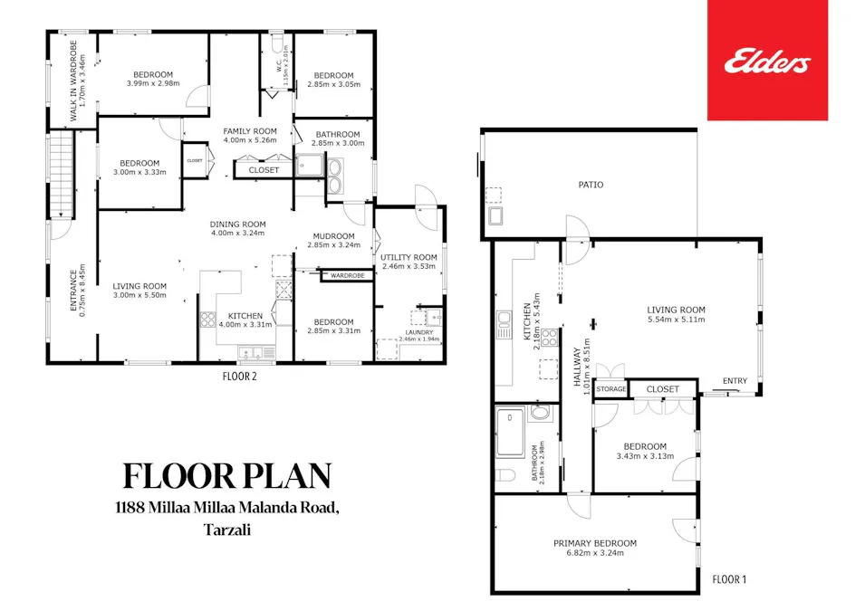 1188 Millaa Millaa Malanda Road, Tarzali, QLD, 4885 - Floorplan 1
