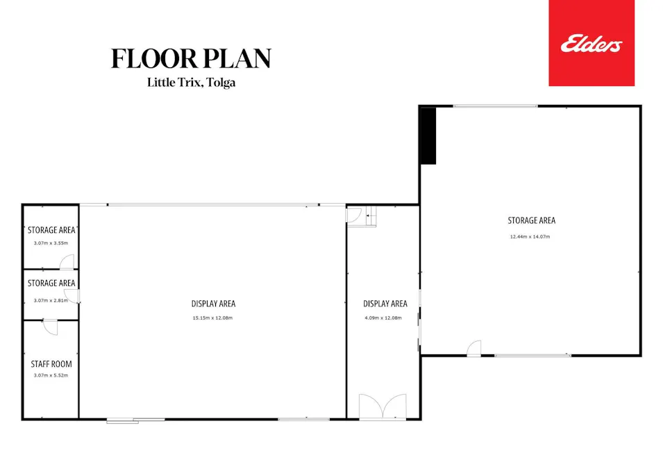 8 Tostevin Street, Tolga, QLD, 4882 - Floorplan 1