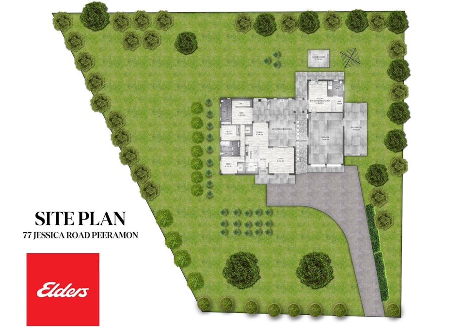 77 Jessica Road, Peeramon, QLD, 4885 - Floorplan 1