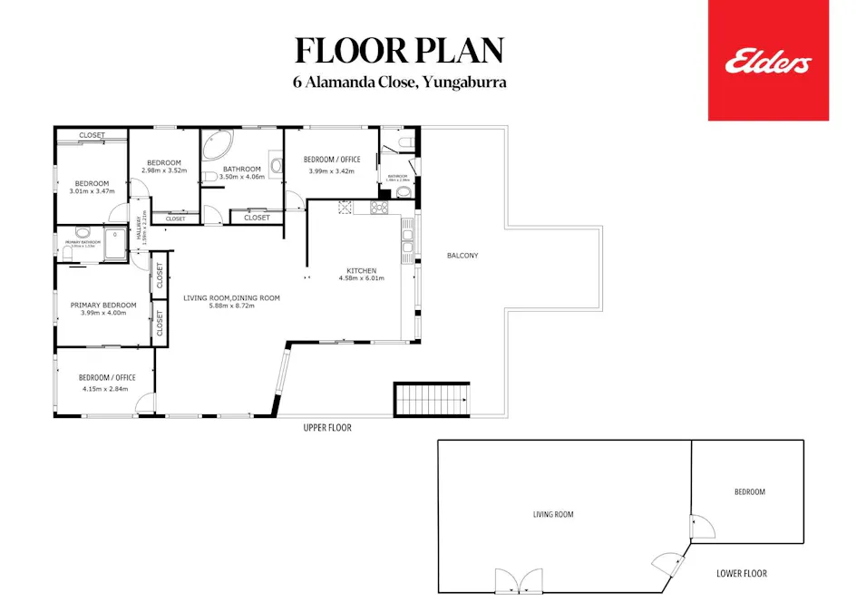 6 Alamanda Close, Yungaburra, QLD, 4884 - Floorplan 1