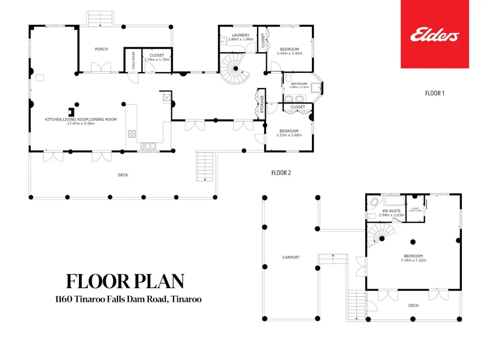 1160 Tinaroo Falls Dam Road, Tinaroo, QLD, 4872 - Floorplan 1