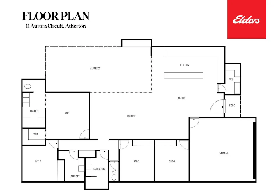 11 Aurora Circuit, Atherton, QLD, 4883 - Floorplan 1