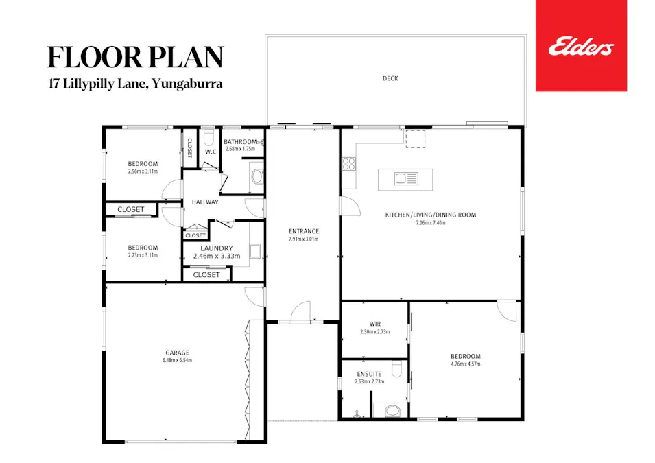17 Lillypilly Lane, Yungaburra, QLD, 4884 - Floorplan 1