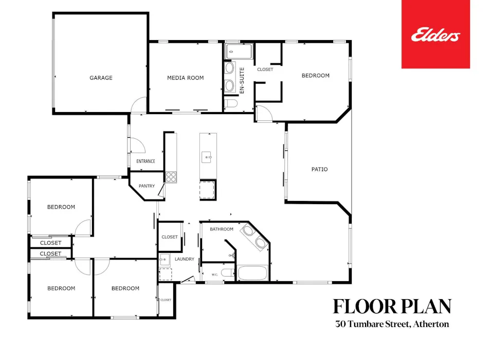 30 Tumbare Street, Atherton, QLD, 4883 - Floorplan 1