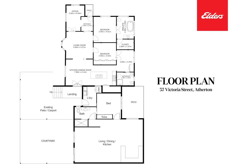 37 Victoria Street, Atherton, QLD, 4883 - Floorplan 1