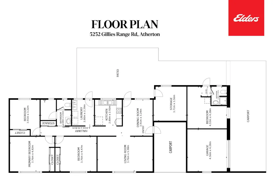 5252 Gillies Range Road, Atherton, QLD, 4883 - Floorplan 1