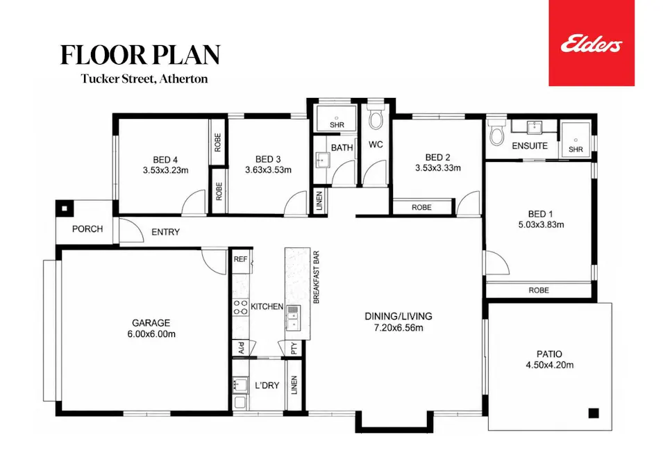21-25 Tucker Street, Atherton, QLD, 4883 - Floorplan 1