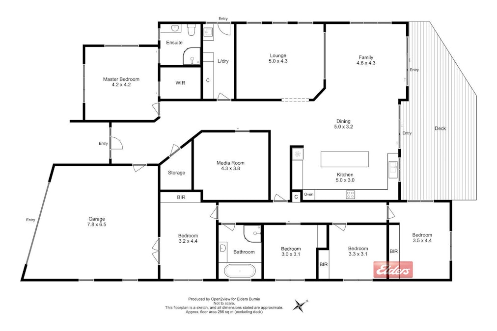 10 Boston Avenue, Cooee, TAS, 7320 - Floorplan 1