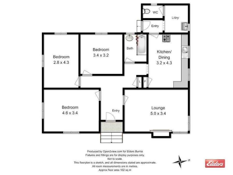 29 Ashwater Crescent, Penguin, TAS, 7316 - Floorplan 1