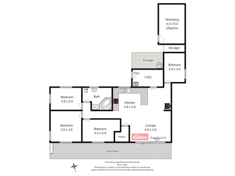 1 Westwood Street, Zeehan, TAS, 7469 - Floorplan 1