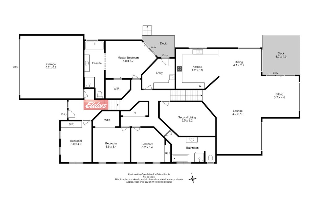 4 Panorama Crescent, Cooee, TAS, 7320 - Floorplan 1