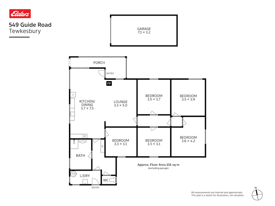 549 Guide Road, Tewkesbury, TAS, 7321 Sold Elders Real Estate Burnie
