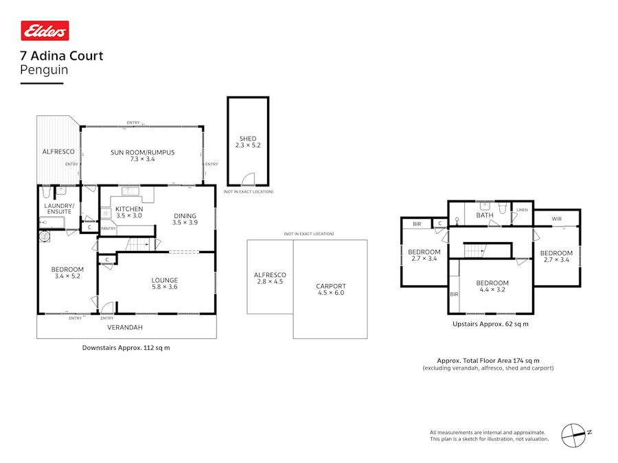 7 Adina Court, Penguin, TAS, 7316 - Floorplan 1