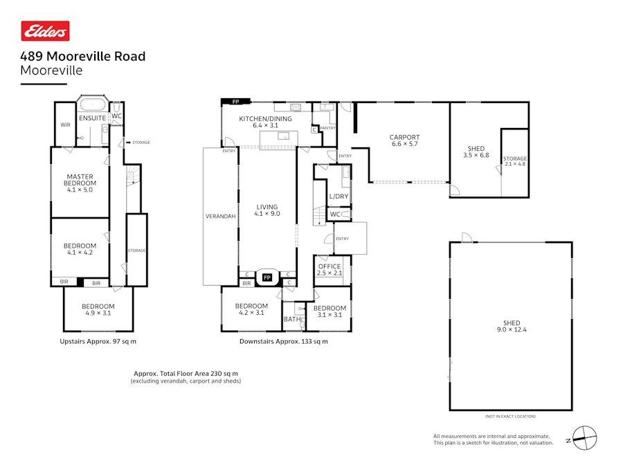 489 Mooreville Road, Mooreville, TAS, 7321 - Floorplan 1