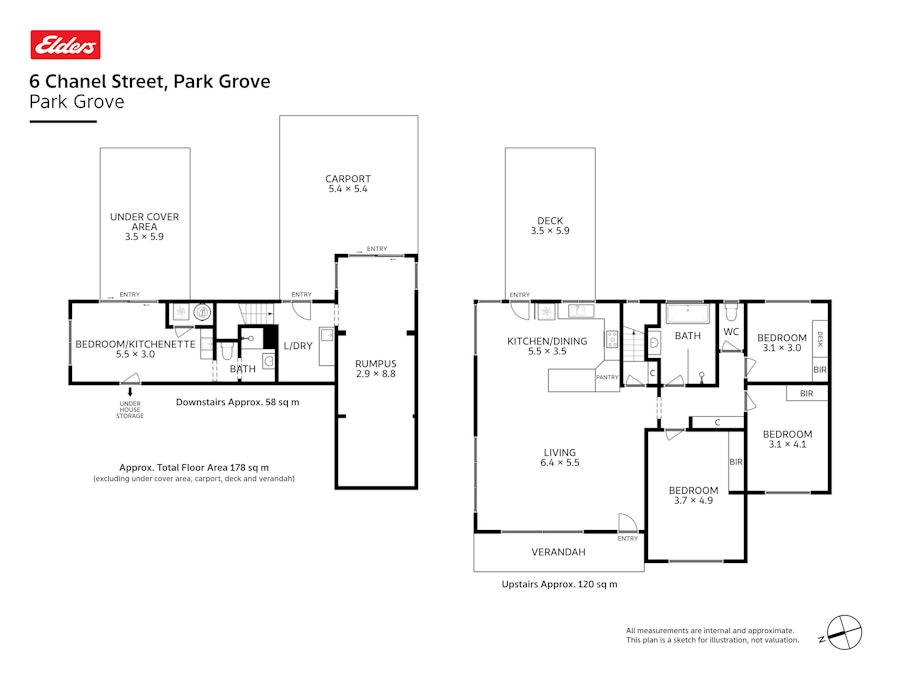 6 Chanel Street, Park Grove, TAS, 7320 - Floorplan 1