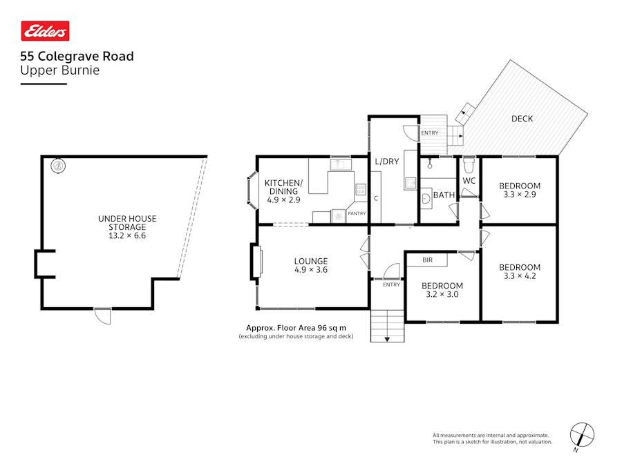 55 Colegrave Road, Upper Burnie, TAS, 7320 - Floorplan 1