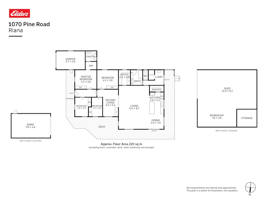 1070 Pine Road, Riana, TAS, 7316 - Floorplan 1