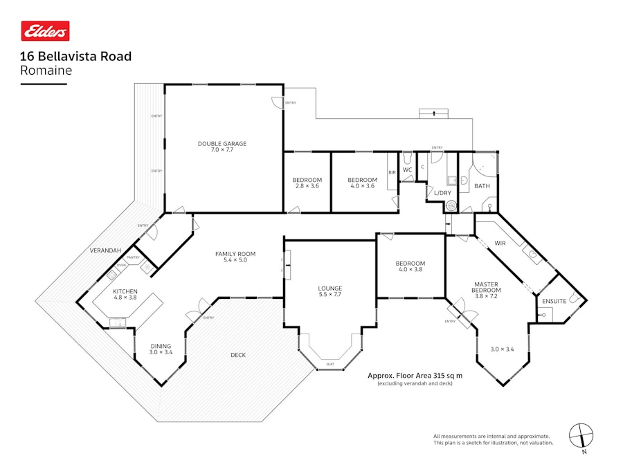 16  Bellavista Road, Romaine, TAS, 7320 - Floorplan 1