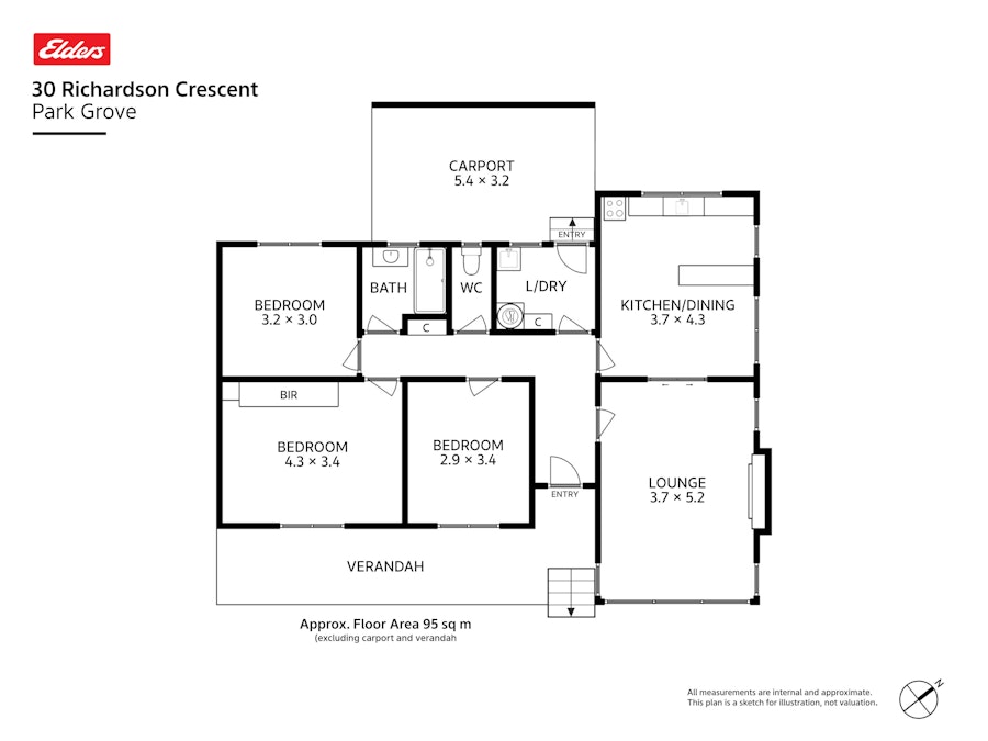 30 Richardson Crescent, Park Grove, TAS, 7320 - Floorplan 1