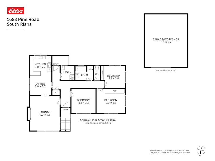 1683 Pine Road, South Riana, TAS, 7316 - Floorplan 1