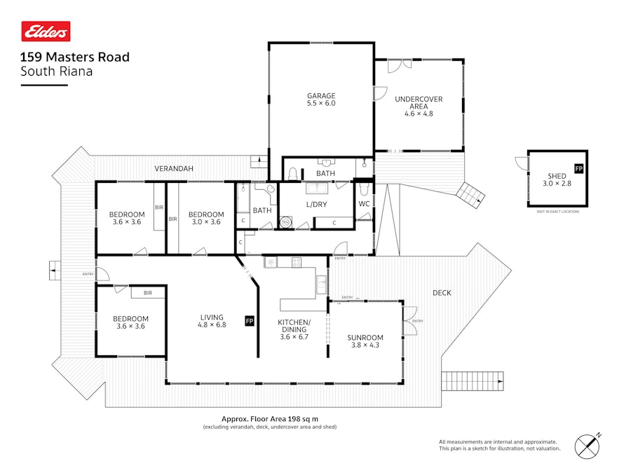 159 Masters Road, South Riana, TAS, 7316 - Floorplan 1