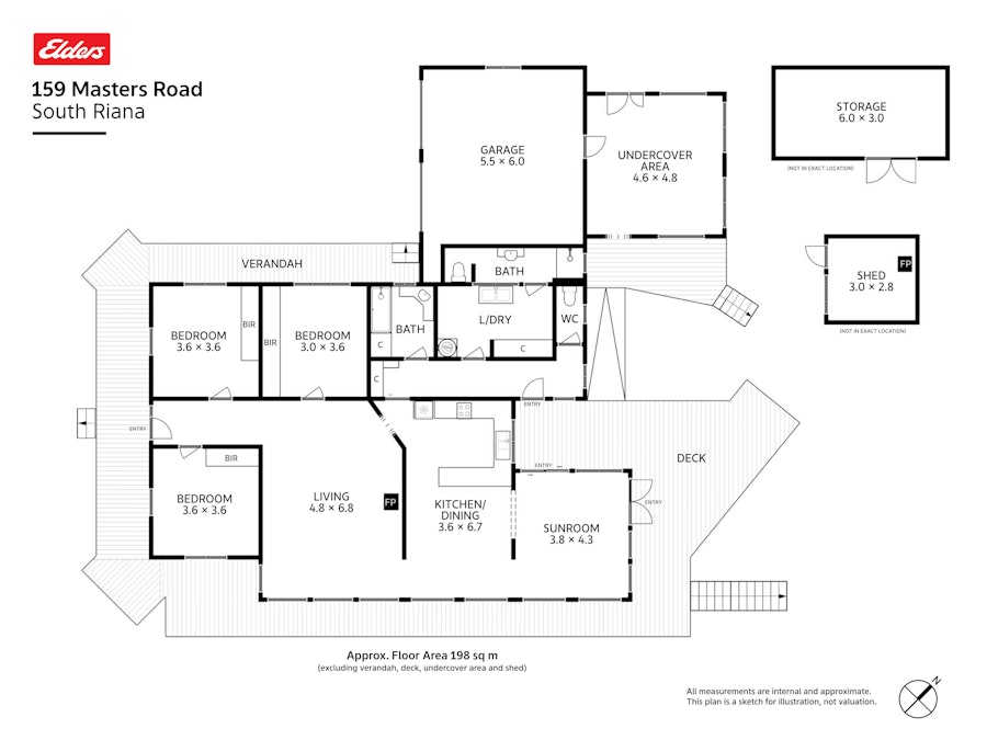 159 Masters Road, South Riana, TAS, 7316 - Floorplan 1