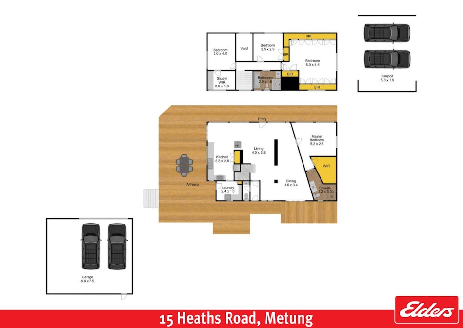 15 Heaths Road, Metung, VIC, 3904 - Floorplan 2
