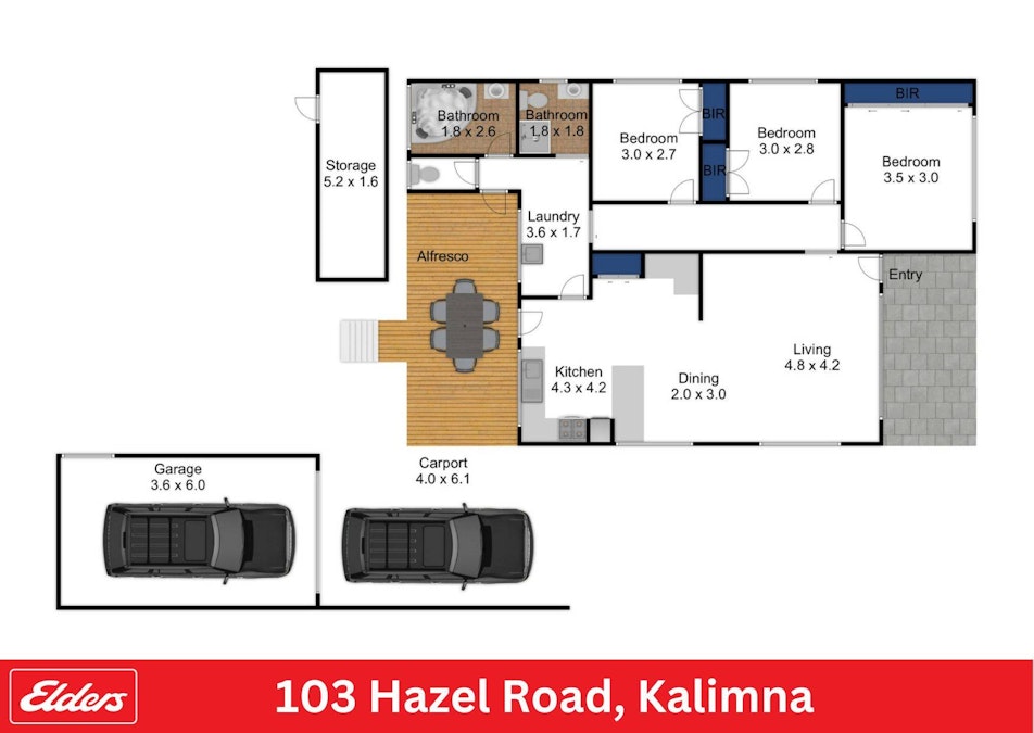 103 Hazel Road, Kalimna, VIC, 3909 - Floorplan 1